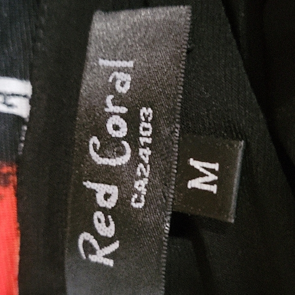 Red Carol Long Sleeve Top - Picture 5 of 6